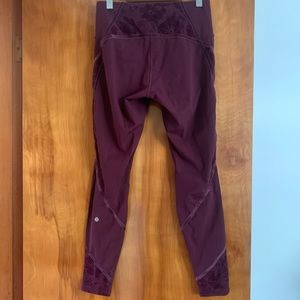 Lululemon high-waisted leggings size 10